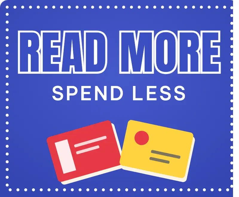 Read more, Spend less