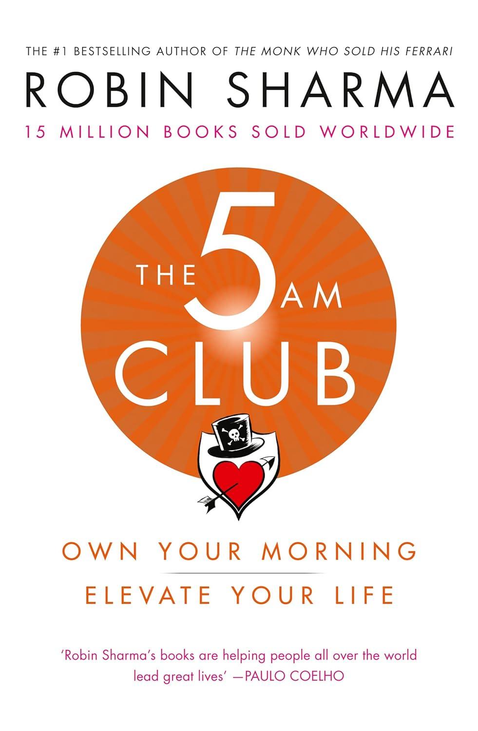 Sách tiếng Anh THE 5 AM CLUB: Own Your Morning. Elevate Your Life. chính hãng - Bookee