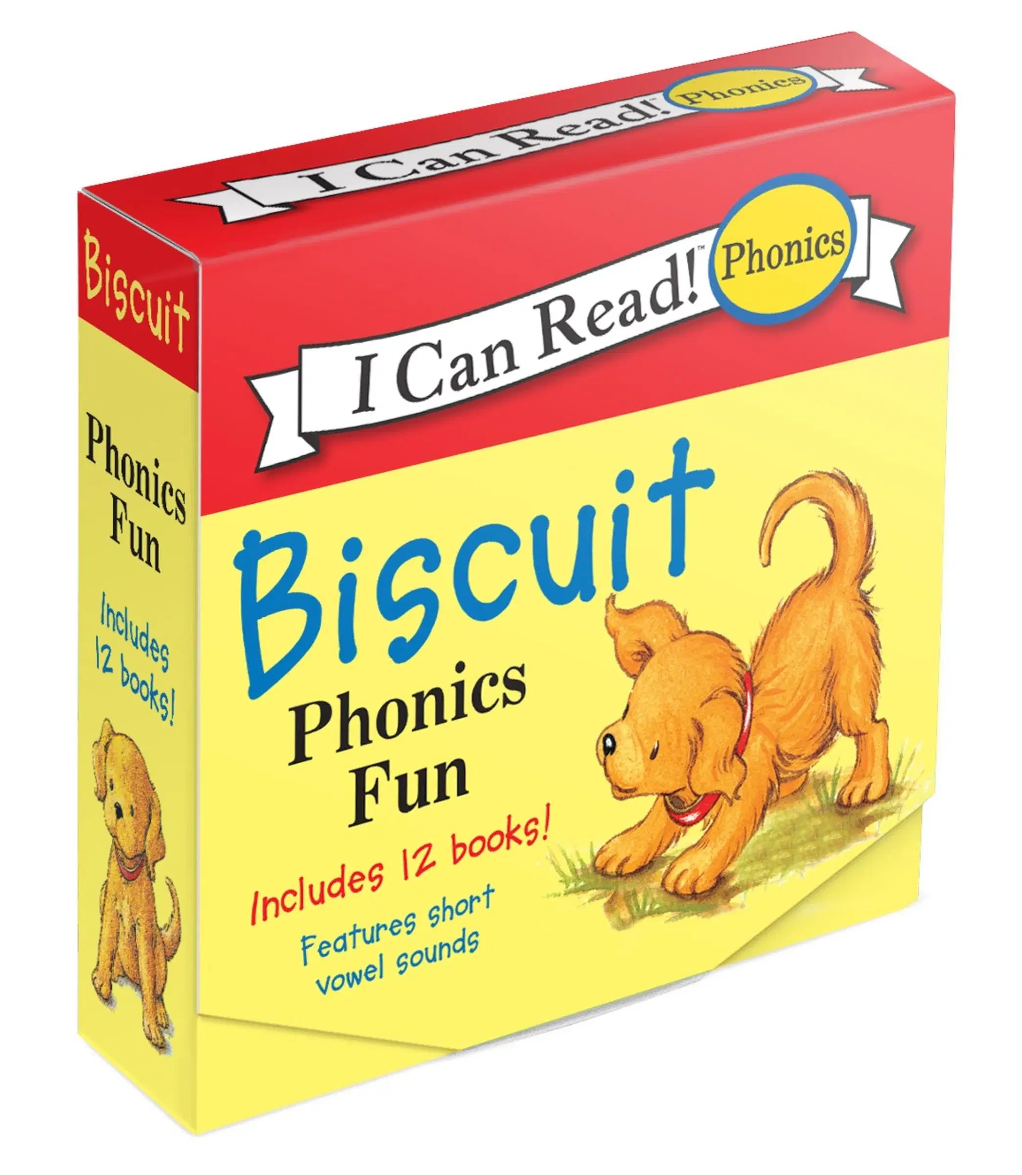 Sách tiếng Anh Biscuit 12-Book Phonics Fun! chính hãng - Bookee