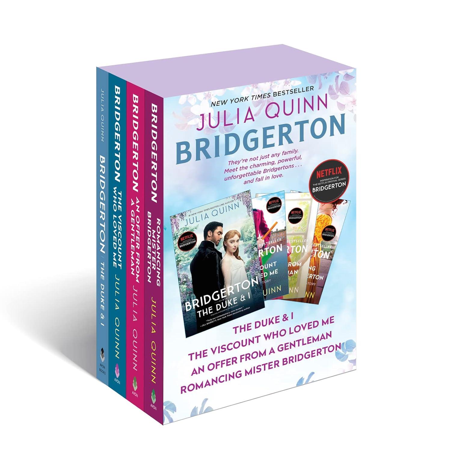 Sách tiếng Anh Bridgerton Boxed Set 14 chính hãng - Bookee