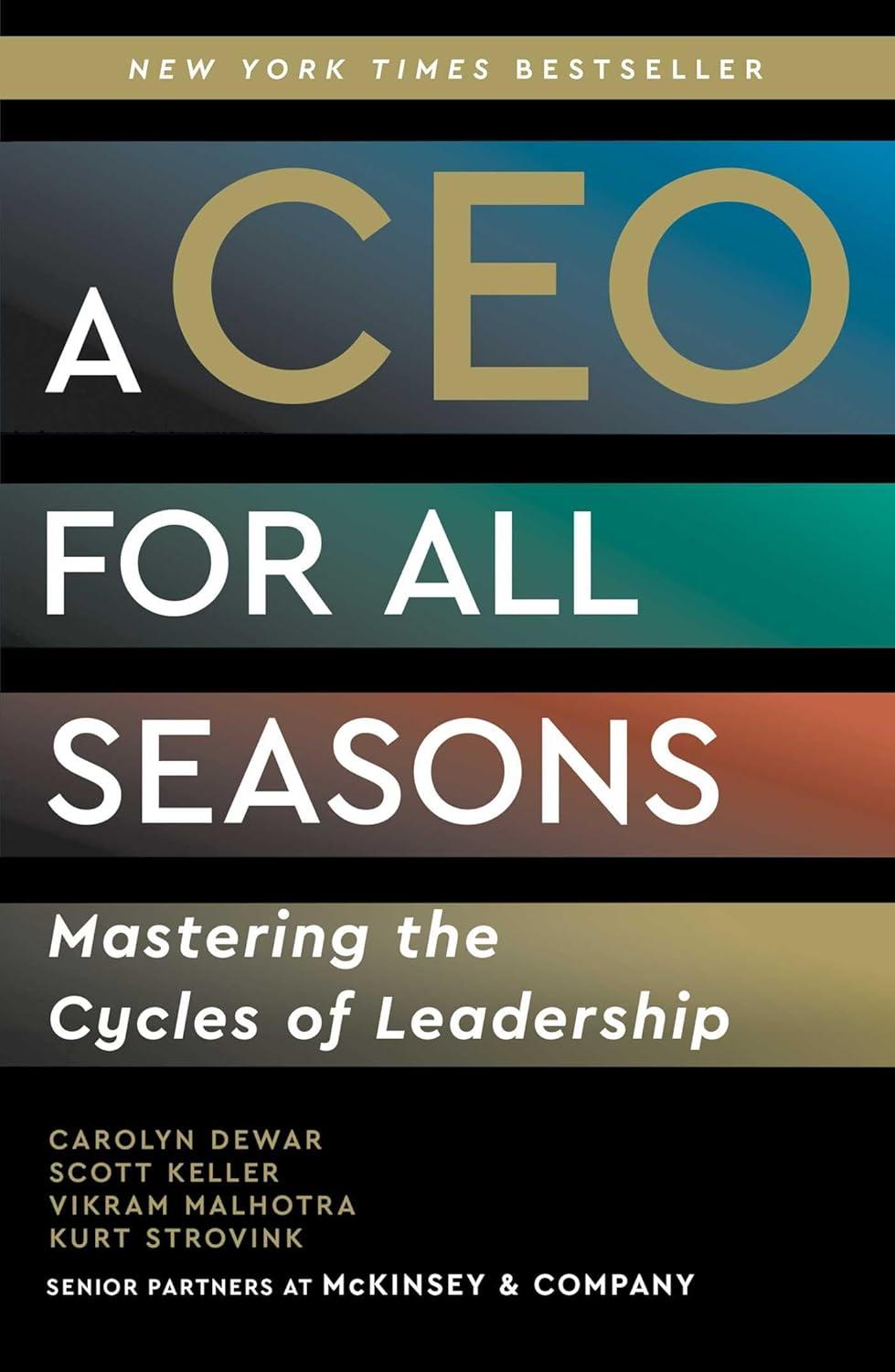 Sách tiếng Anh A CEO for All Seasons chính hãng - Bookee