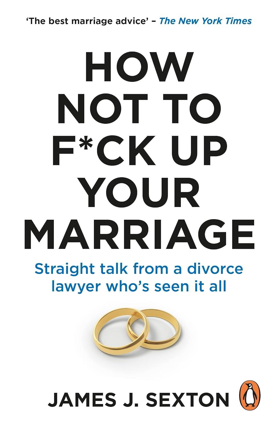 Sách tiếng Anh How Not to F*ck Up Your Marriage chính hãng - Bookee