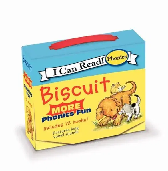 Sách tiếng Anh Biscuit: MORE 12-Book Phonics Fun! chính hãng - Bookee