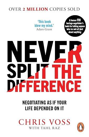 Sách tiếng Anh Never Split the Difference: Negotiating as if Your Life Depended on It chính hãng - Bookee